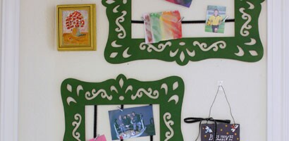 Muestra las obras de arte de tus hijos